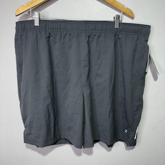 Xersion Ripstop Shorts Men’s XXL Highland Gray Quick-Dri Recycled Polyester NWT - Picture 1 of 8